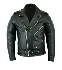 Blouson de moto en cuir Brando