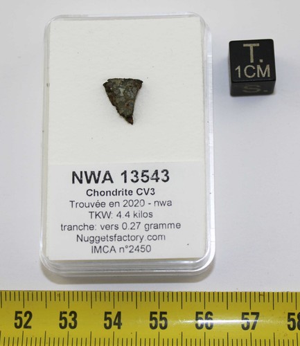 Tranche météorite nwa - tranche,