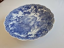 Blue white porcelain ceramic