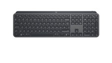 Logitech MX Keys Wireless Illuminated Keyboard for Business, QWERTZ German Layou