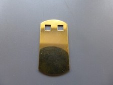 médaille neuve plaqué or