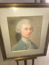 Pastel portrait homme 18em 