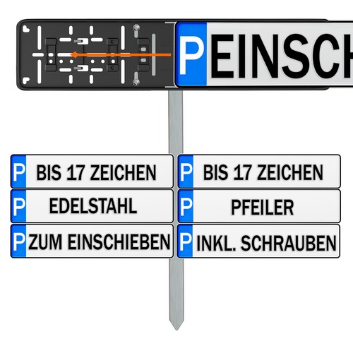 Panneau stationnement avec - de,