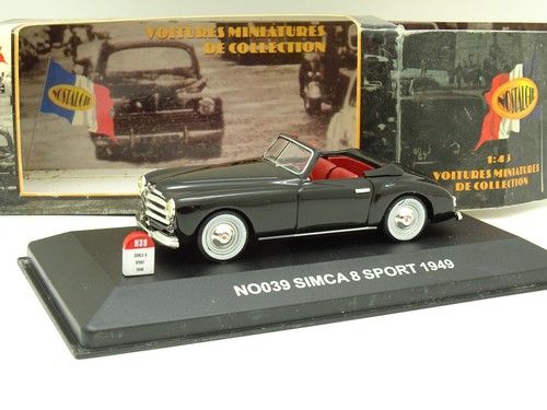 Nostalgie simca 8 sport - 1/43,