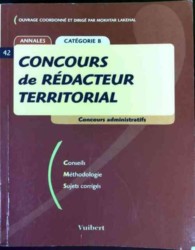 Concours rédacteur - concours, de