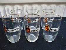 Lot de 6 verres Porter 39