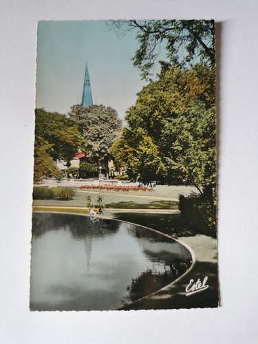 Cpa epernay jardins - epernay, de
