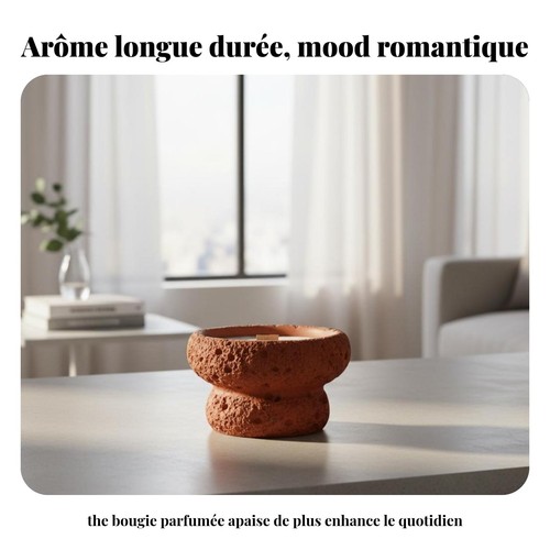 Bougeoir ciment moderne - bougeoir, en
