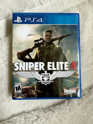 Sniper elite ps4 - 4,