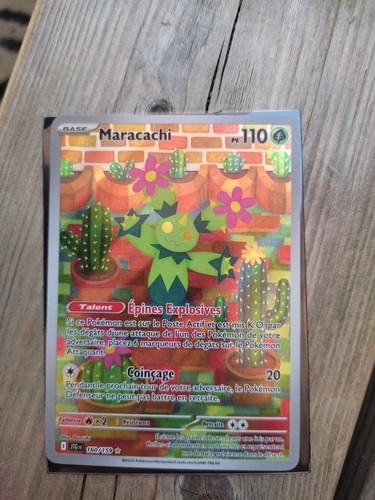 Carte pokemon maracachi - carte,
