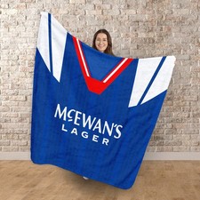 Glasgow Bears 1992 Maison Football Chemise Personnalisé Grand Polaire Drap 150cm