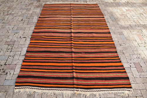 Tapis turc kilim 5x9 tissé - kilim,