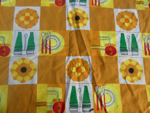 Coupon tissu vintage - coupon, rétro