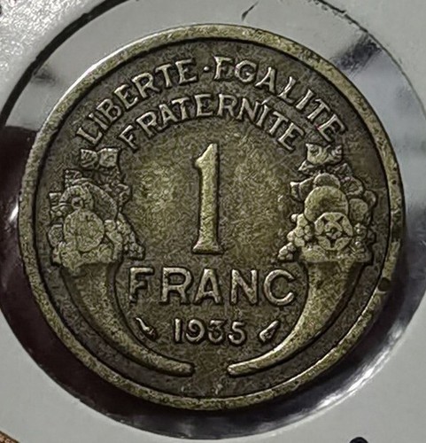 Peu courante 1 - 1, franc