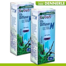 2 X DENNERLE CO₂ Diffuseur Ultra M Premium Nano Atomisation Eau Douce Aquarium