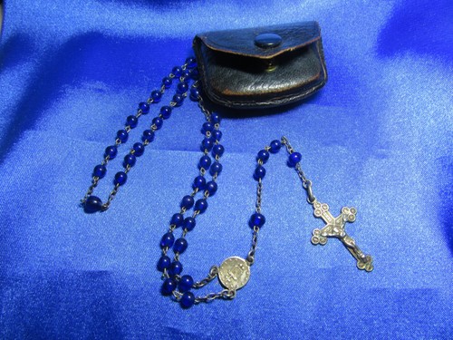 Ancien chapelet argent 48 - +,