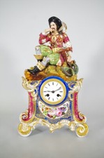 Pendule en porcelaine style Jacob Petit