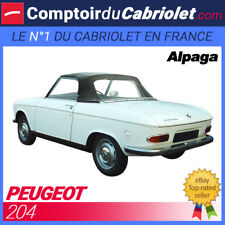 Capote Peugeot 204 cabriolet en Alpaga Stayfast®