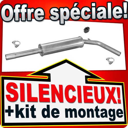 échappement pour polo 0 - vw, 1.0