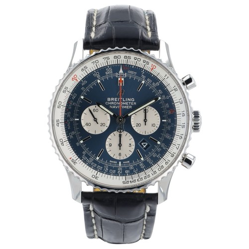 Breitling navitimer blue dial - navitimer,