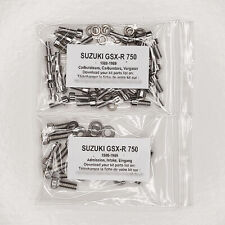 SUZUKI GSX-R 750 J K 1988-1989 Kit n°1 vis BTR inox carburateur GSXR GSXR750