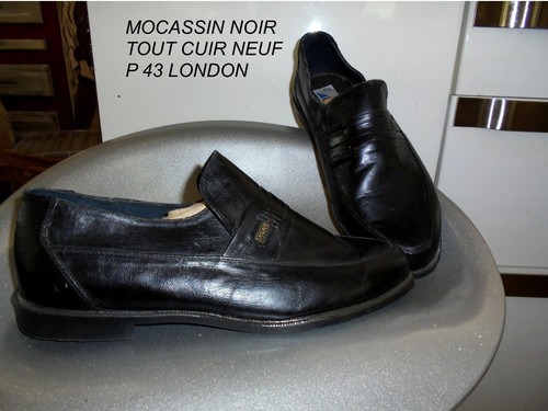 Chaussure mocassin tout cuir - chaussure,