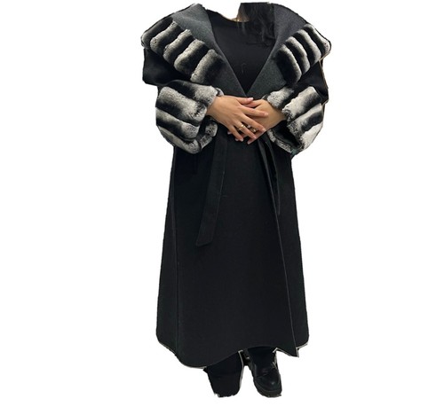 Manteau cachemire renard - manteau,