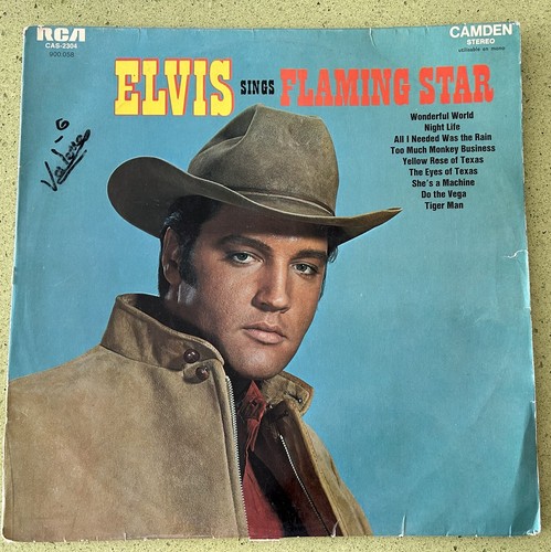 Elvis presley flaming star - flaming,