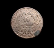 Cérès , 10 Centimes 1870 A