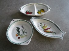 PLATS EN PORCELAINE TOGNANA - LE TERRINE BOTANICHE - Made in ITALY
