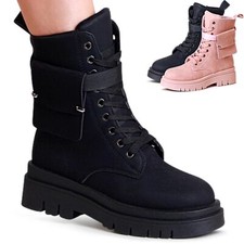 Bottes De Combat Biker Pour