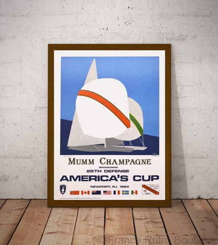 Poster affiche america cup - america's,