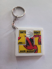 Porte clé Casse Tête Taquin Boisson OASIS keychain vintage