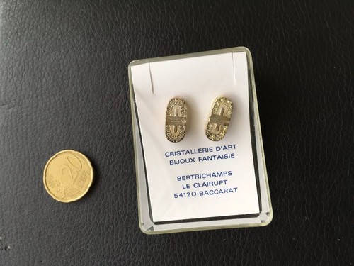 Boucle oreille baccarat - boucle, d’oreille