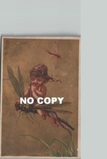 Chromo Scène enfantine - Insectes-enfants LIBELLULE