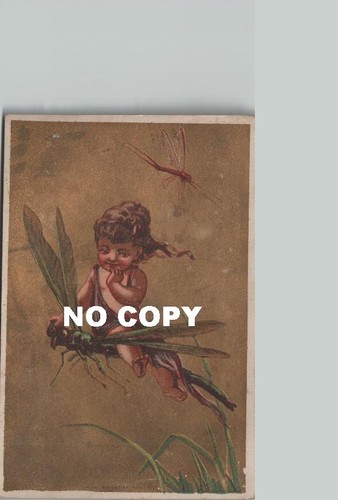 Chromo scène enfantine - scène,