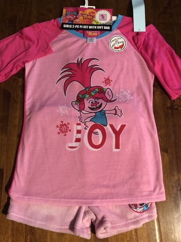 Girls poppy trolls - trolls, 2pc