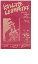 PARTITION 2 TITRES  "  BALLADE