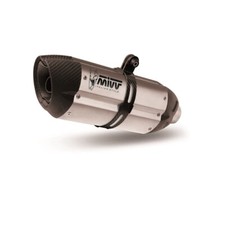 Silencieux Slip-On MIVV Homologué Inox Pour APRILIA 750 DORSODURO 2008-2016