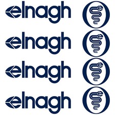 elnagh XL autocollant sticker camping car caravane caravan 8 Pièces