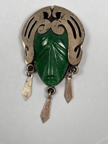 Ancienne broche pendentif - , en