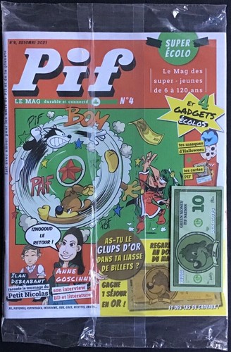 Pif mag avec ses - le, gadgets