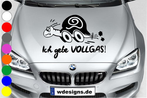 Autocollant voiture plein - wd,