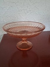 Coupe Sur Pied Art Déco Verre