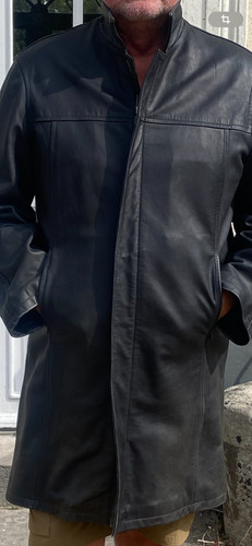 Manteau cuir givenchy - manteau,