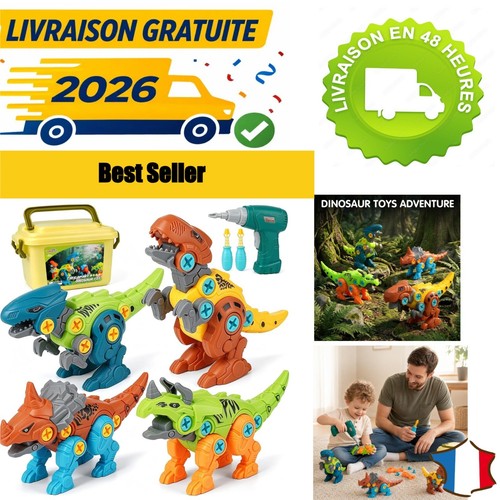 Dinosaure jouet assembler - jouet, à