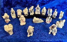 Vintage Lot of 17 Netsuke