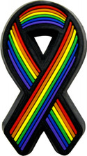 Rubber Pin - Pride Rainbow