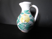 Pichet en faience de Forges les Eaux a décor floral