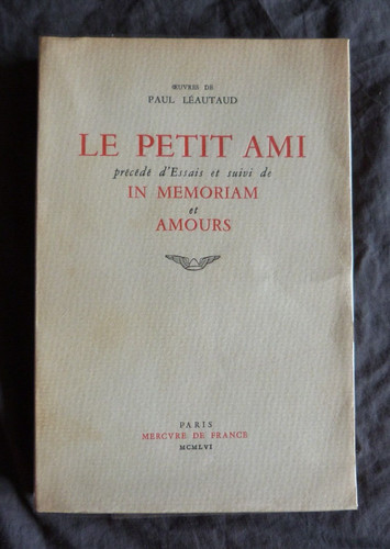 Paul leautaud petit ami - leautaud,,
